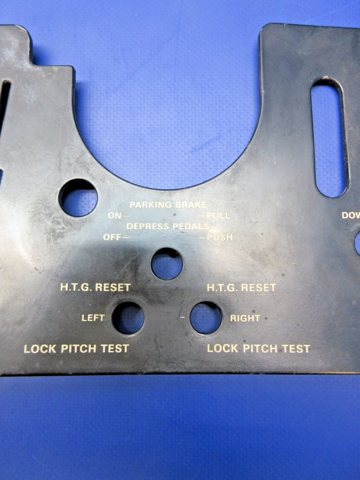 Piper Cheyenne Astronics Electroluminescent Panel P/N 50070-00 TESTED (0426-821)3