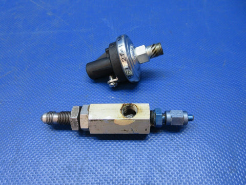 Cessna 172 / 172P Hobbs Adapter & Pressure Switch P/N 1213158-3 (0824-1299)