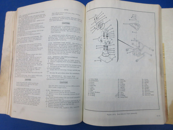 Cessna Skywagon 1969 -1976 Parts Catalog & 1969-1970 Service Manual (1024-1305)