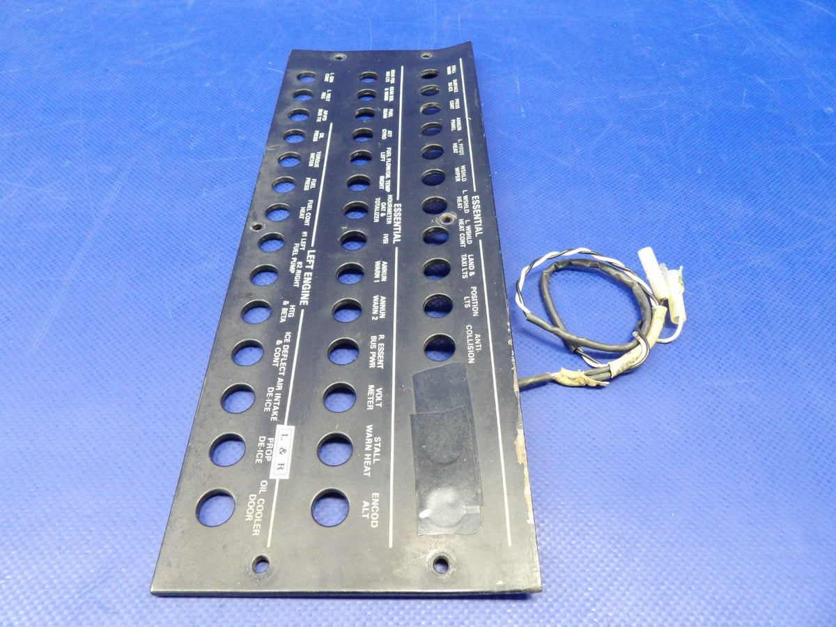 Piper PA Cheyenne Astronics LH Electroluminescent Panel P/N 80810-2 (0526-1362)3
