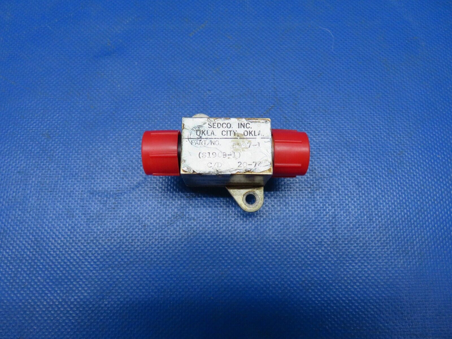 Cessna 177 / 177B Cardinal Sedco Fuel Shut Off Valve P/N S1903-1 (0824-1030)