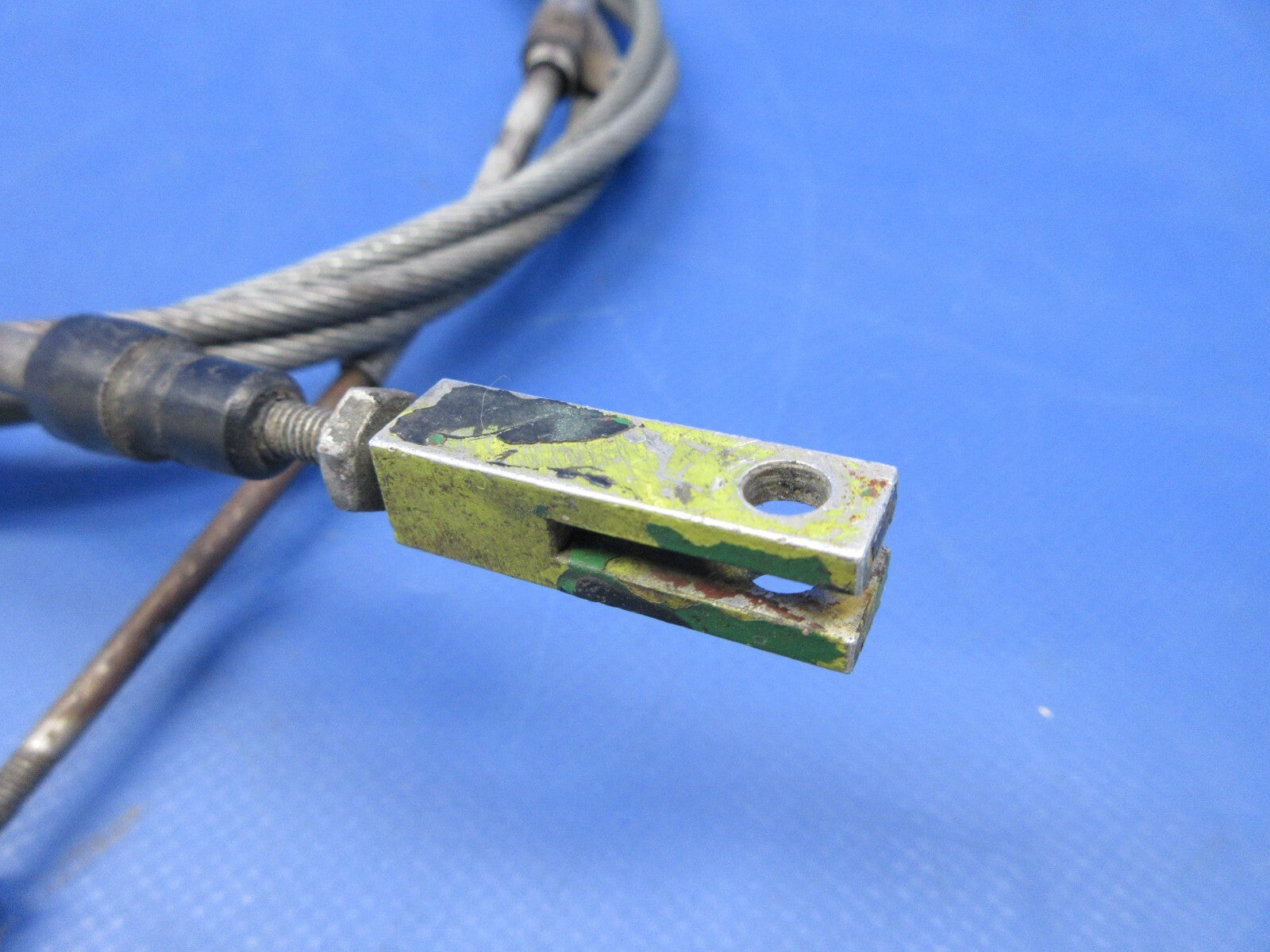 Bell 47J-2 Helicopter Carburetor Heat Control Cable P/N 47-630-022-4 (1124-1360)3