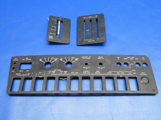 Cessna 337 Panel Flap, Heat, LWR Panel 1513741-2 LOT OF 3 FOR PARTS (1223-1159)