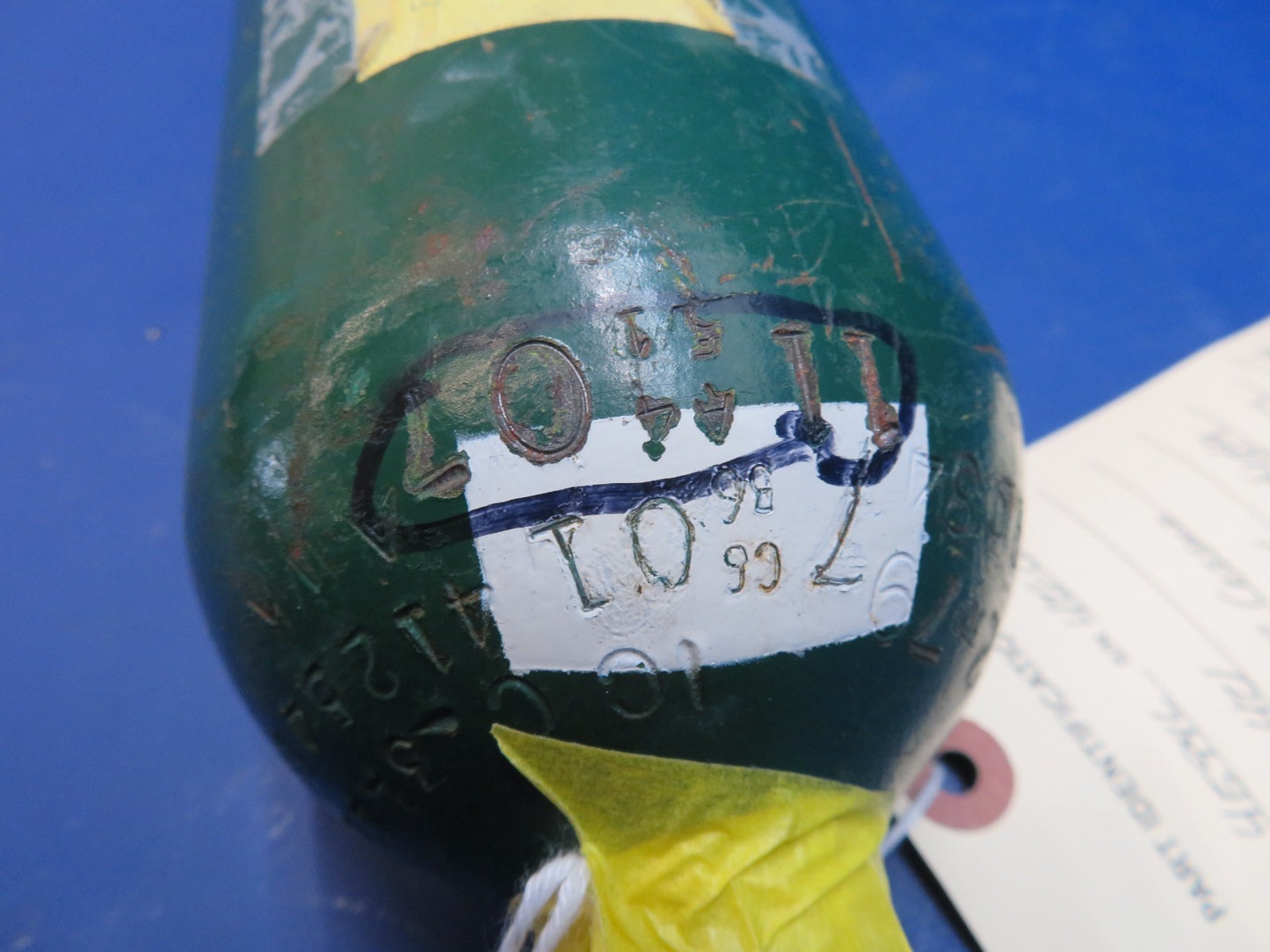 Cessna 421 Aviators Breathing Oxygen Tank P/N C166001-0409 (0726-451)8