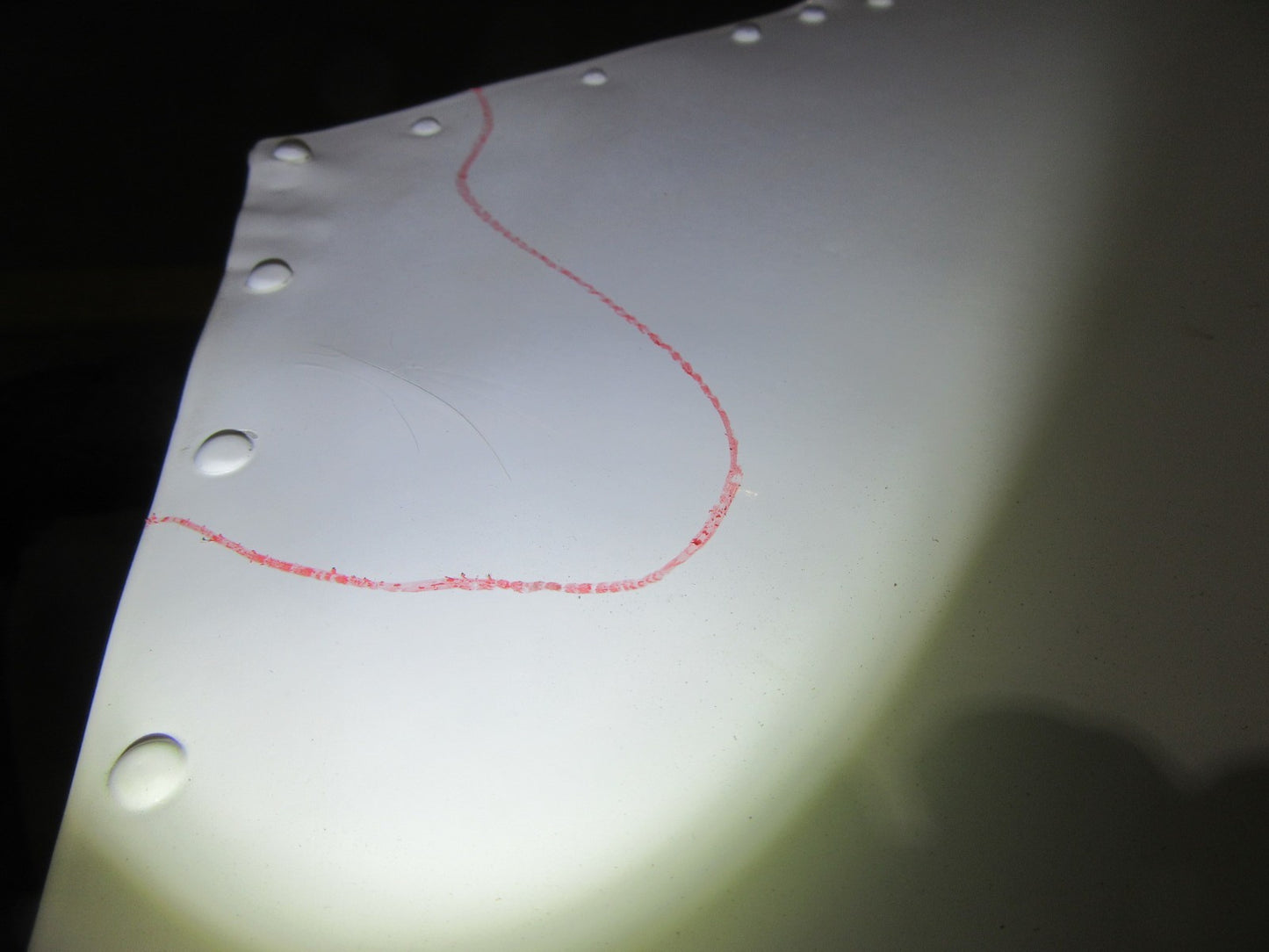 Cessna 421 Rudder w/o Trim Tab, P/N 5133000-200 (0326-40)6