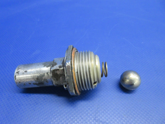 Lycoming Oil Pressure Relief Valve Plug P/N 76529 (0226-1023)0