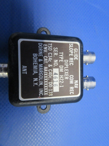 Dorne & Margolin Antenna Diplexer P/N DMH22-1 (0424-1309)