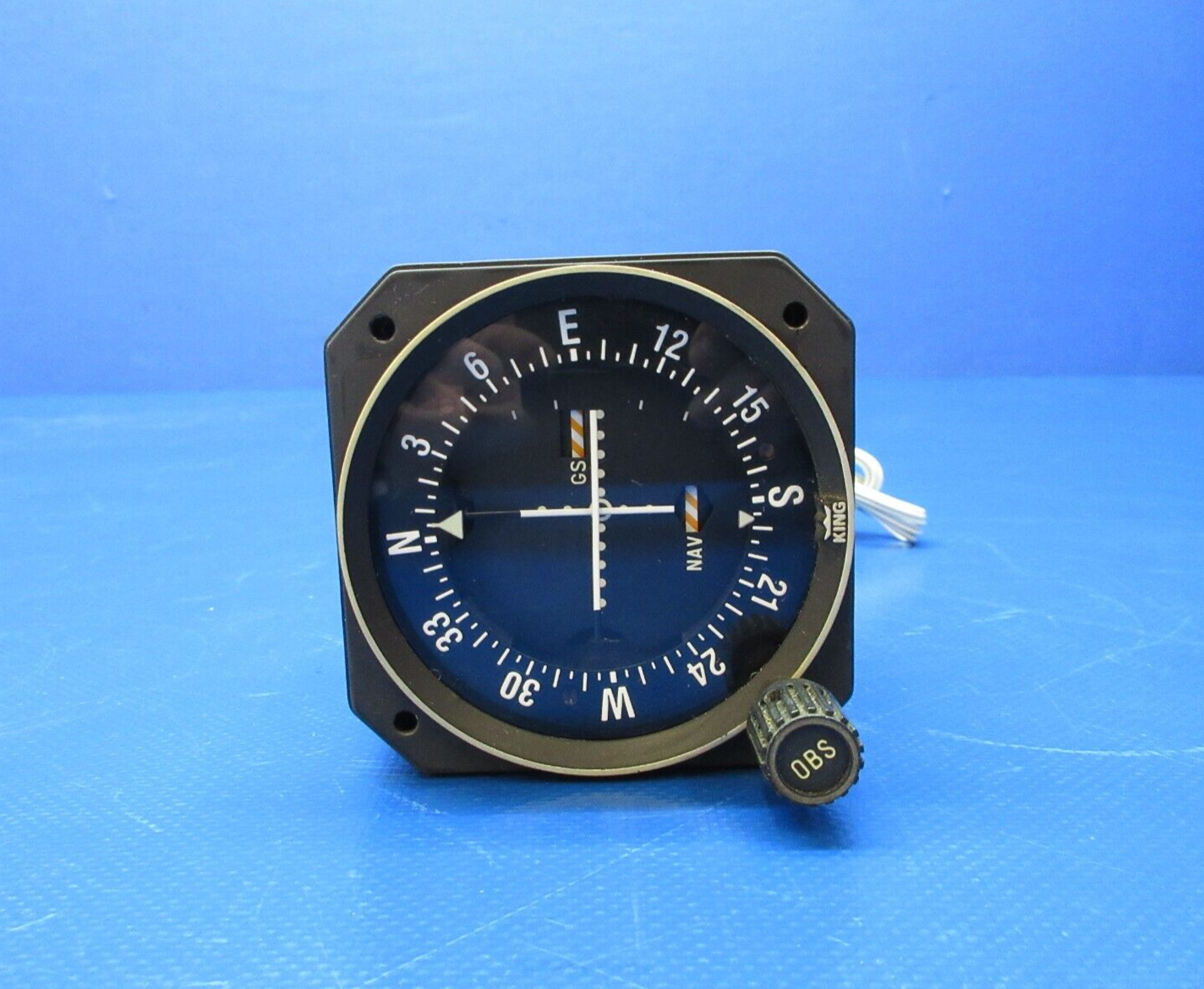 King KI209 VOR/LOC Converter & GS Indicator P/N 066-3056-01 CORE (0125-1464)0