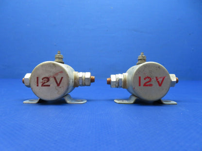 Piper PA-24-250 Comanche Relay / Solenoid 12v DR-1466 LOT OF 2 TESTED (0326-137)4