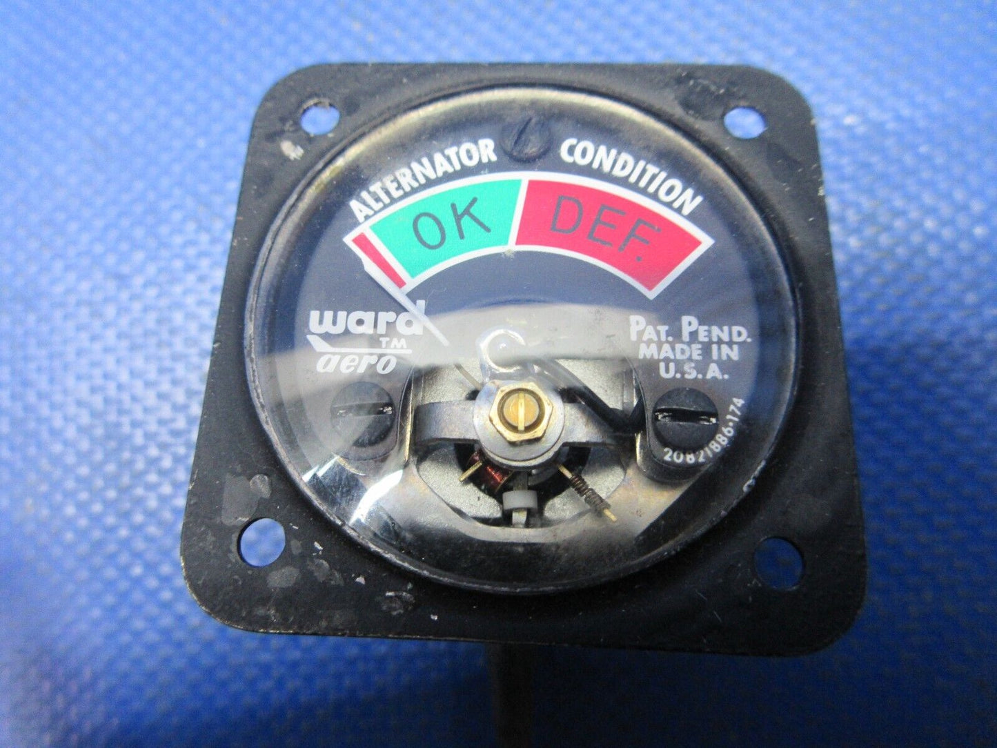 Ward Aero Alternator Condition Gauge WARRANTY (1124-1323)
