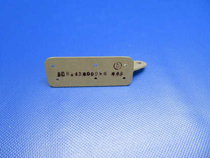 Beech Cabin Door Hinge P/N 108-43009-6 NOS (1120-165)