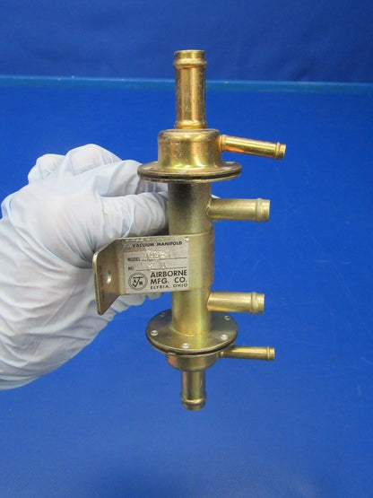Airborne Vacuum Manifold P/N 1H5-1 NOS (0518-320)