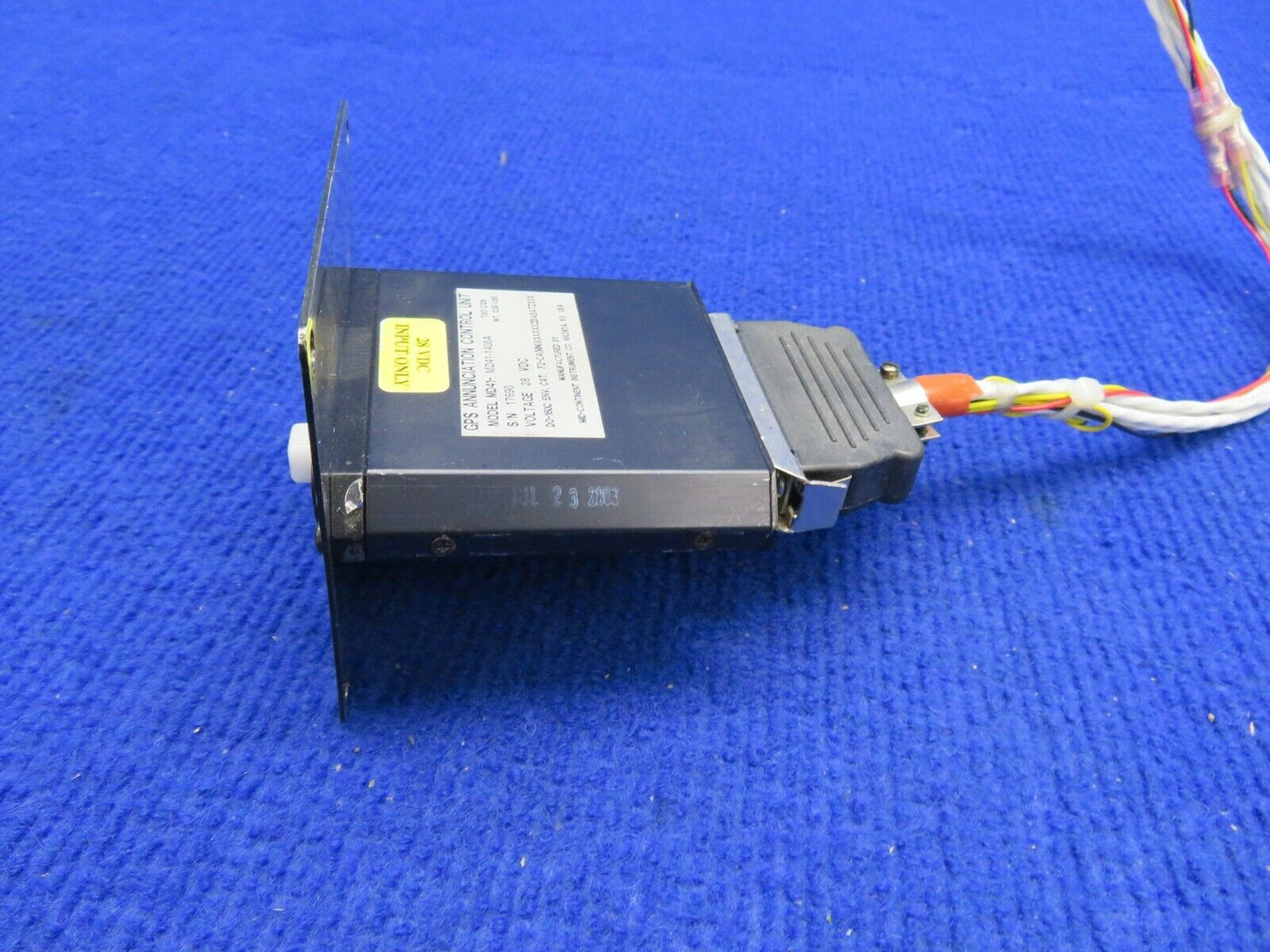 Mid-Continent GPS Annunciation Control Unit 28V P/N MD41-1408A (0222-347)