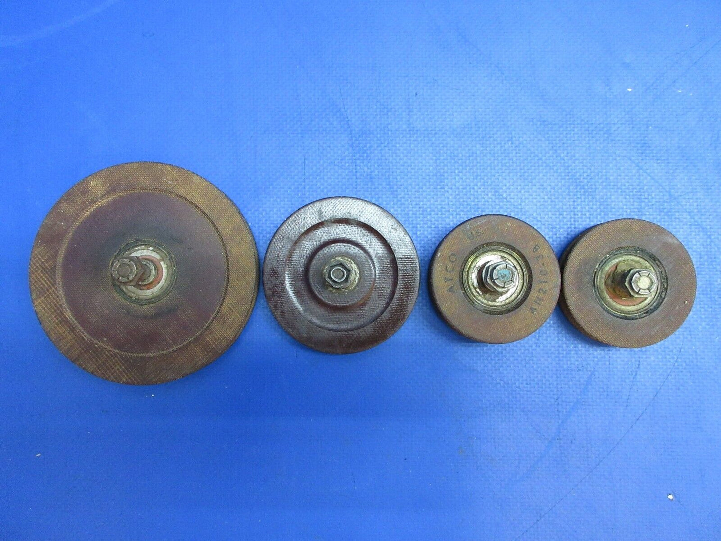 ATCO / Westinghouse Pulley P/N AN210-4B, AN210-3B, AN210-4A LOT OF 4 (0523-530)