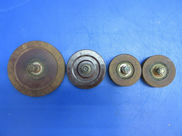 ATCO / Westinghouse Pulley P/N AN210-4B, AN210-3B, AN210-4A LOT OF 4 (0523-530)