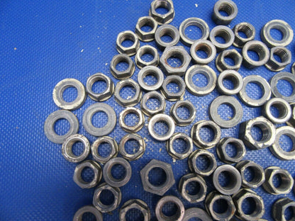 Continental Cylinder Base Crankcase Nuts & Washers Assortment of 76 (0921-662)