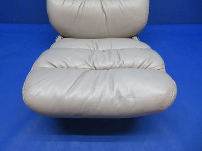Cessna 310 / 310Q LH / RH AFT Seat Assy Grey Leather P/N 0812825-20 (0823-671)
