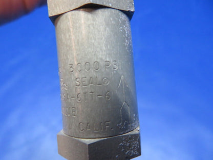 Cessna 401 / 401A  Wing Locker Fuel Drain / Check Valve P/N 50BSH9 (0124-145)