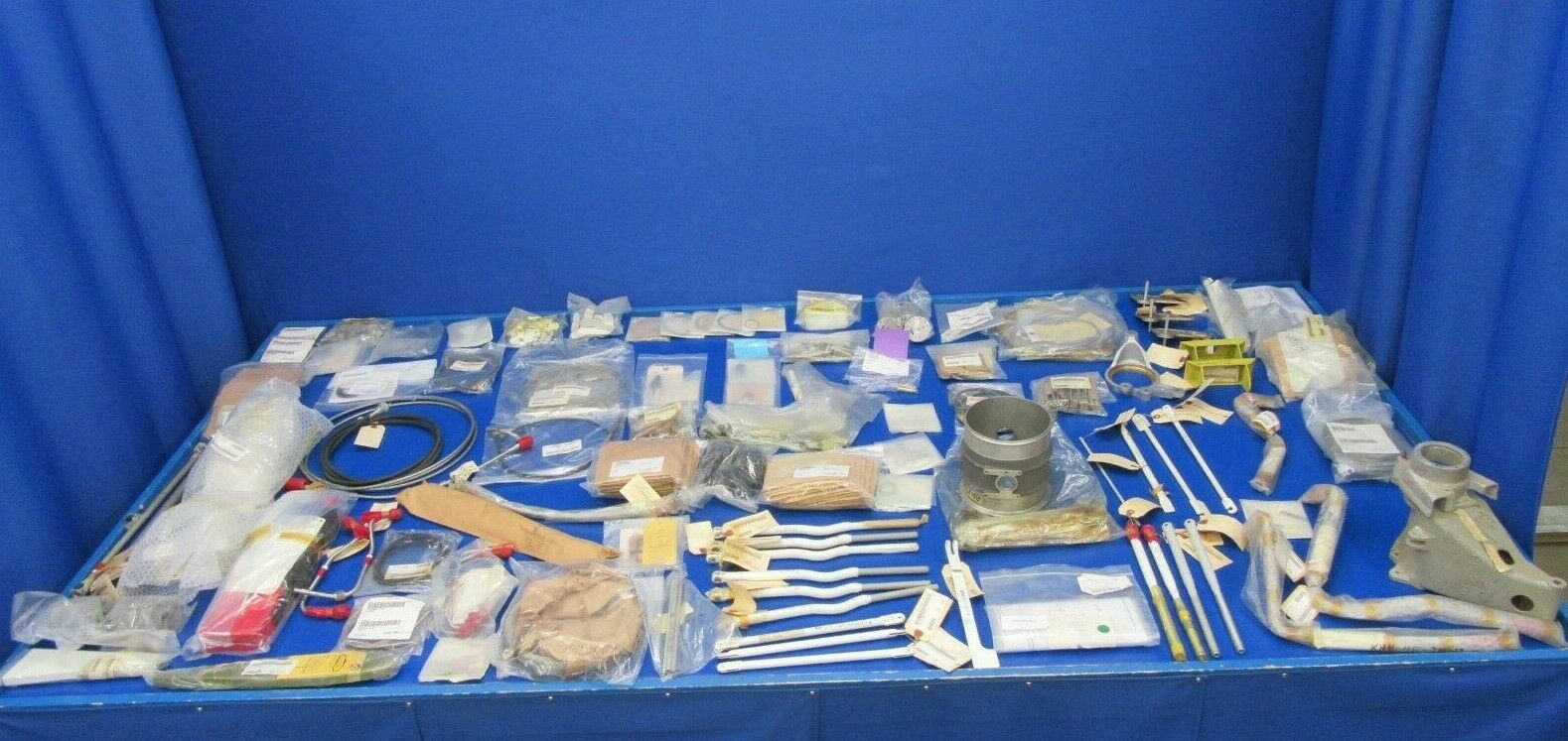 Kawasaki KH-4 (Bell 47) Helicopter NOS Parts Large Lot (0519-342)