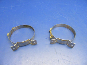 Cessna 210 / T210L Oxygen Bottle Clamps P/N C166007-0101 LOT OF 2 (0621-635)