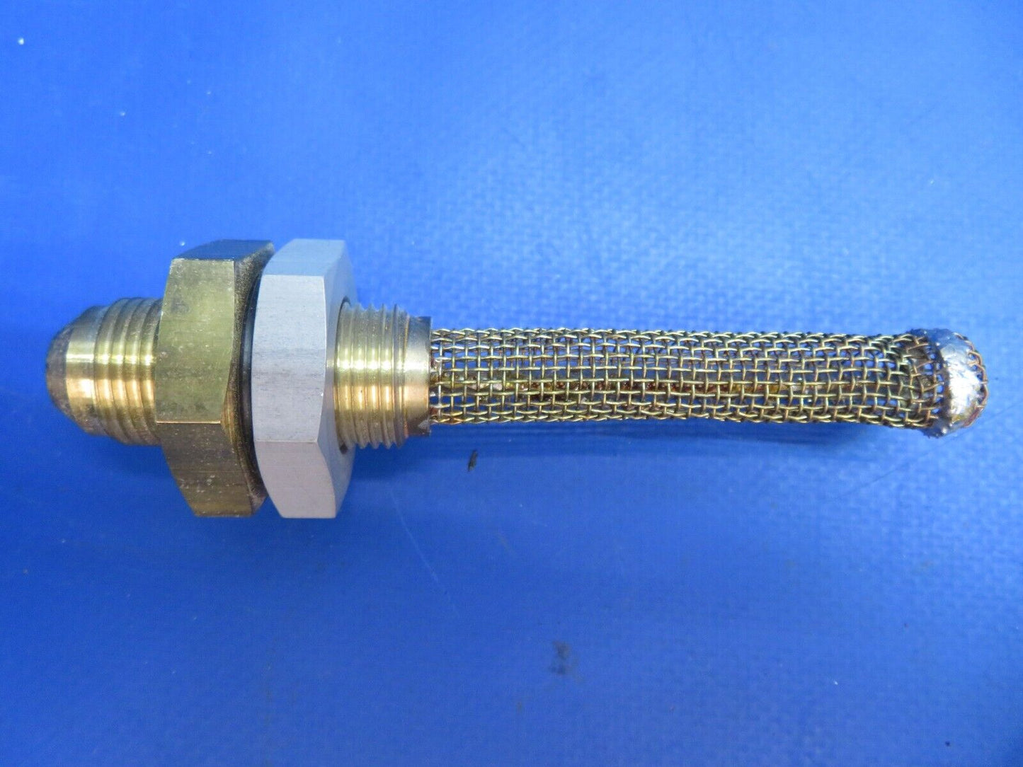 Fuel Strainer MTO Fuel Screen, Size -8 AN Fitting, P/N F-440 NOS (1222-801)
