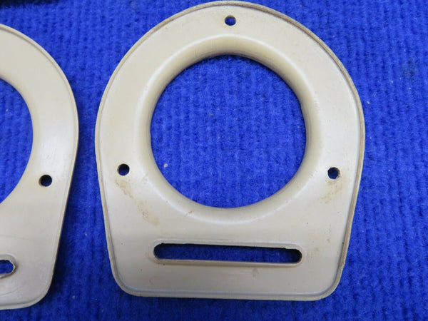 Piper Cover Assy Air Vent Flange LOT OF 4 P/N 65735-19 Tan Plastic (0222-622)