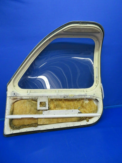 1964 Beech Baron 95-B55 Cabin Door w/ Key Gray Tint P/N 95-420012-606 (0320-165)