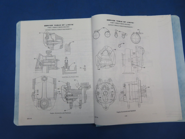 Lycoming IO-540A,B,C,D,E,F,G Parts Catalog & Fuel Injection Manual (1023-297)