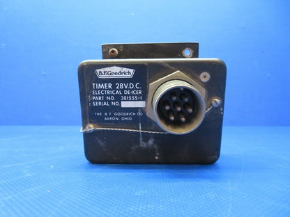 B. F. Goodrich Electrical De-Ice Timer 28v P/N 3E1555-1 TESTED (1223-313)