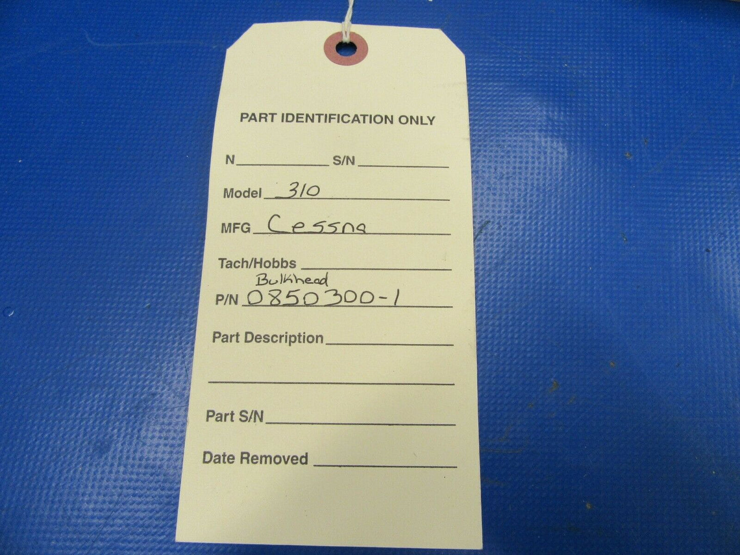 Cessna 310 Bulkhead Assy Spinner P/N 0850300-1, 0850300-6 (0519-332)