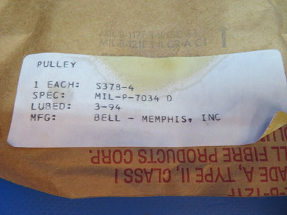 Ralmark Aviation Pulleys P/N 5378-4 LOT OF 3 NOS (1222-721)