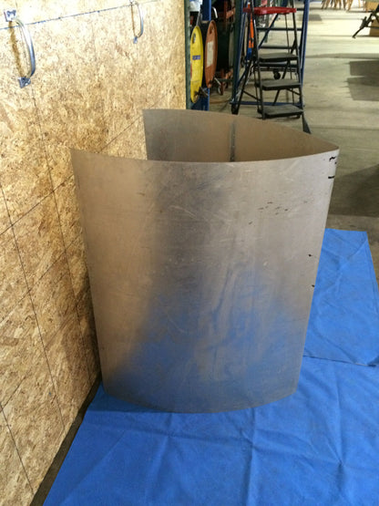 Piper PA-28 Cherokee Wing Middle Section LH Skin P/N 66772-02 (0316-130)