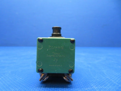 Klixon 25 amp & 2.5 amp Circuit Breaker P/N 9TC-25 LOT OF 4 (0224-195)
