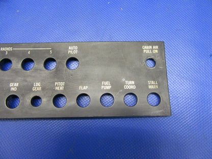 Cessna 177RG Astronics Electroluminescent Panel P/N 2013152-1 (0621-381)