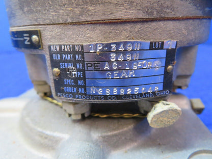 Pesco Hydraulic Pump P/N 1P-349N Vintage NOS (0722-326)