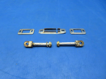 Piper PA-28R-180 Cabin Door Striker, Plate & Eye Bolts P/N 68353-00 (1123-418)