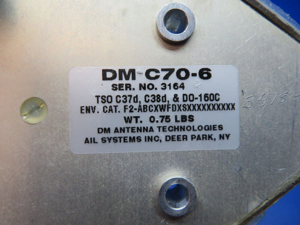 Dorne & Margolin Comm Antenna P/N DCMC70-6 & 58-380112 (0224-240)