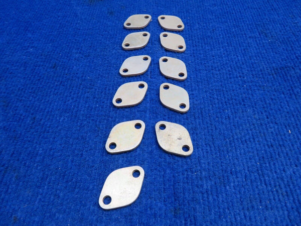 Lycoming Rocker Shaft Cover Plate P/N 72710 LOT OF 11 NOS (0722-51)