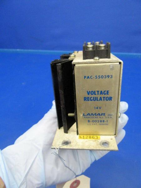 Lamar Voltage Regulator 14V P/N B-00288-1 w/ 8130 (0618-156)