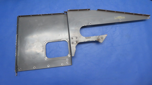 Piper 602P Aerostar LH Engine Baffle Assy Machen P/N D382-1 FOR PARTS (0623-601)
