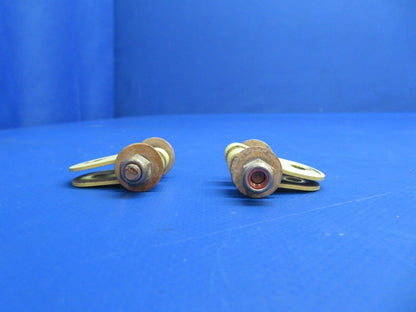 Socata TB-10 Tobago Rear Seat Belt Shackle P/N TB1079012100 LOT OF 2 (1122-501)