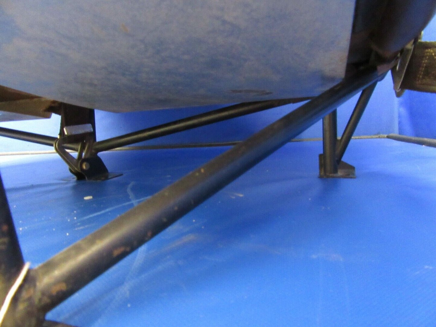 Cessna 210 / T210N Passenger Bench Seat Brown Velour P/N 1214166-1 (0321-541)