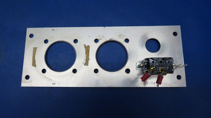 Cessna 401 Wemac Overhead Panel P/N 2375-24 (0523-222)