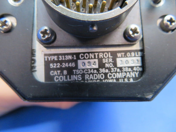 Collins Radio Control Head P/N522-2446-034 522-2446-044 CORE LOT OF 4 (1122-677)