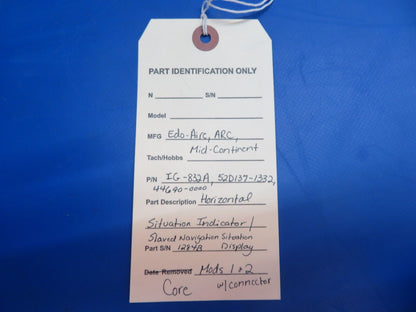 Mid-Continent Horizontal Situation Indicator P/N IG-832A CORE (1022-761)