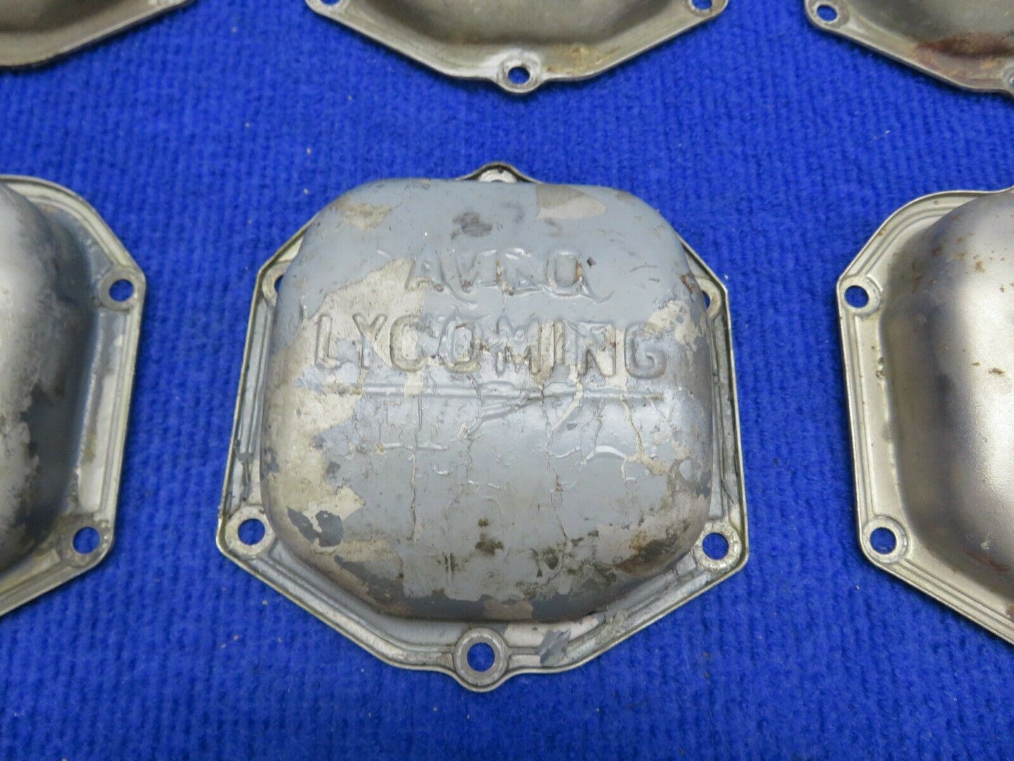 Avco Lycoming Rocker Valve Cover O235, O320, O360, O540 61247 LOT OF 6 (0222-619