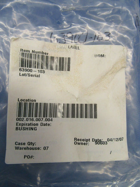 Piper Main Gear Bushing P/N 63900-103 NOS (0419-419)