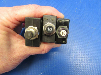 Beech Baron 95-B55 Circuit Breaker Assortment LOT OF 27 (1118-46)