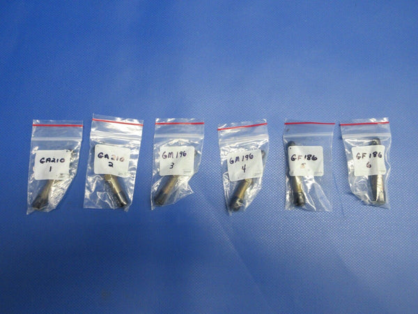 Continental 520 Fuel Injector Nozzles P/N GT14D LOT OF 6 (0124-1251)