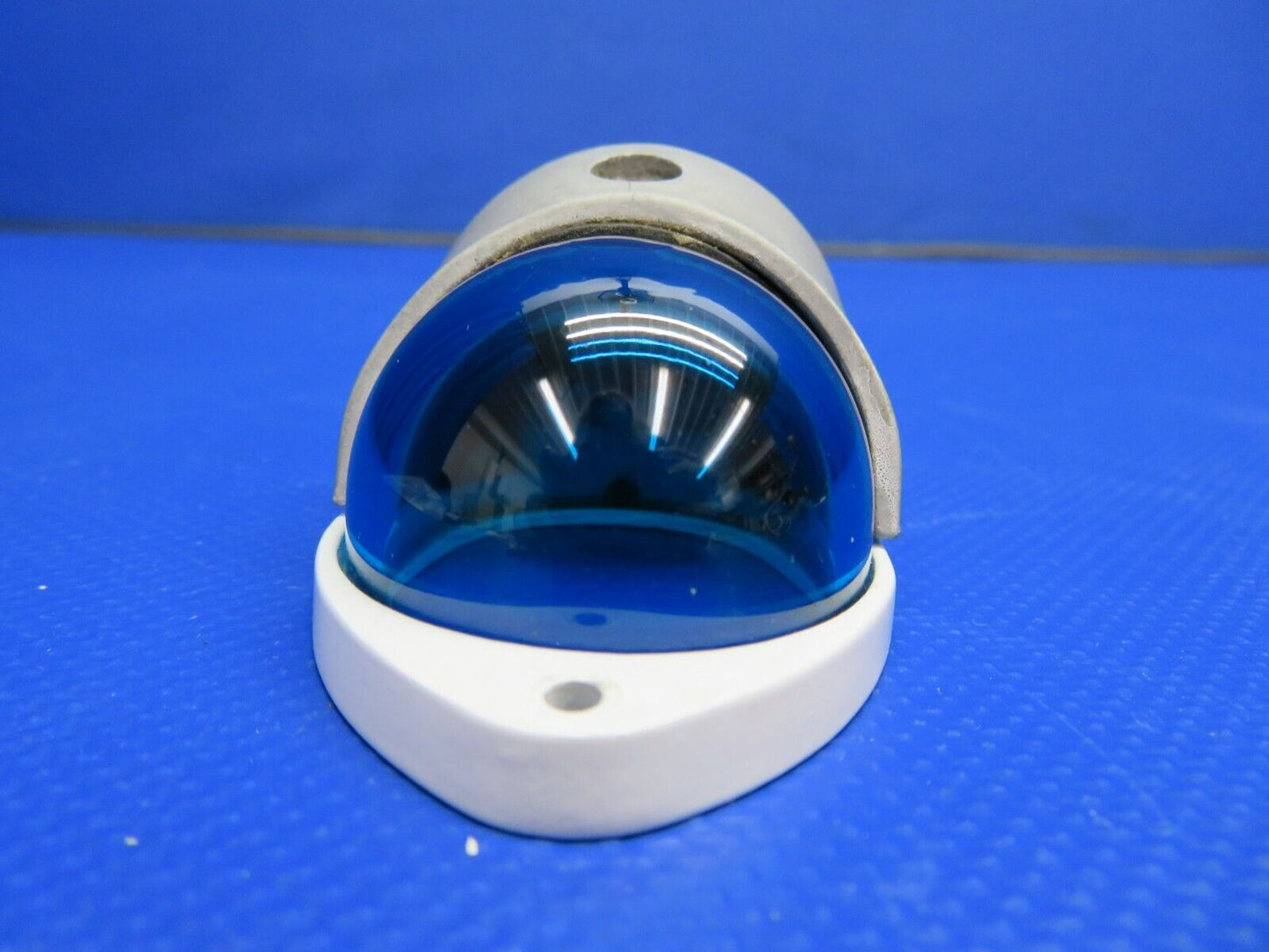 Rockwell Commander Grimes NAV Light RH Wing Blue Lens P/N A1815A-G-12 (0121-406)